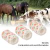 10pcs Self Adhesive Wrap, Nonwoven Polyester Cohesive Bandage for Sports and Pets, Rainproof Breathable Elastic Wrap for Dogs Horses Cattle Cats with Tearable Design (7.5cm) view 2