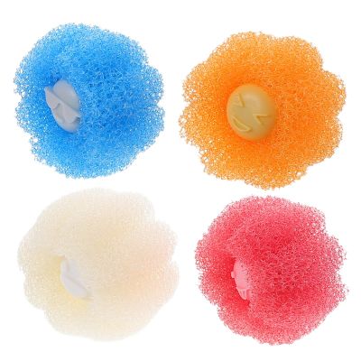 Ciieeo 4Pcs Laundry Pet Hair Catcher Balls Reusable Lint Remover for Washing Machine Suitable for Bedding Clothes Anti-Tangle Household Use