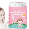Mouth:30 Pcs Cleaning Wand,Gauze Rubber Cleaning Rod For Comfortable Flexible For Child Teeth Care view 1