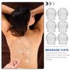 ARTIBETTER Glass Cupping Therapy Set 6Pcs Thickened Vacuum Massage Cups for Facial and Body Use Suitable for Adults at Home view 3