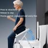 Automatic Toilet Risers with Anti-Slip Armrests, 360 Wheels, Ergonomic Lifting Angle, Safety Brakes for Enhanced Stability and Easy Use view 3
