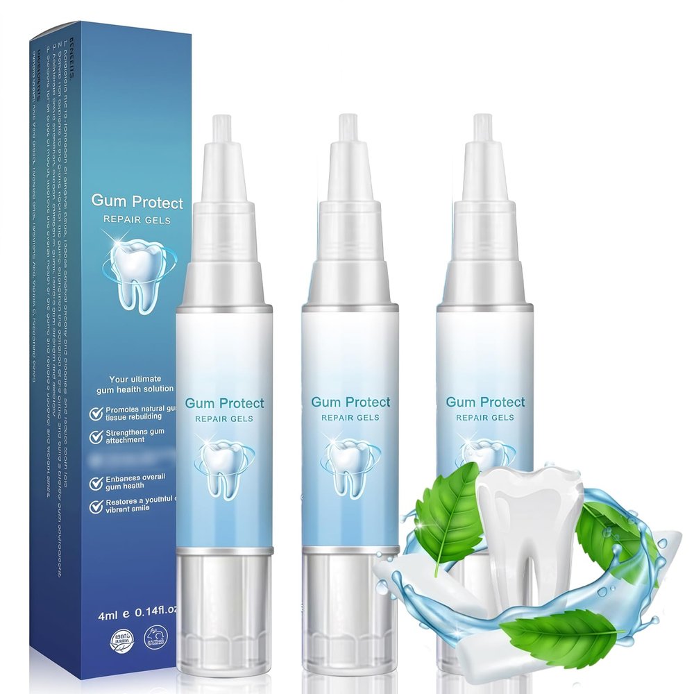 3PCS Natural Oral Care Gel for Teeth & Gums, Deep Cleaning Formula for Fresh Breath, Daily Gum & Enamel Care
