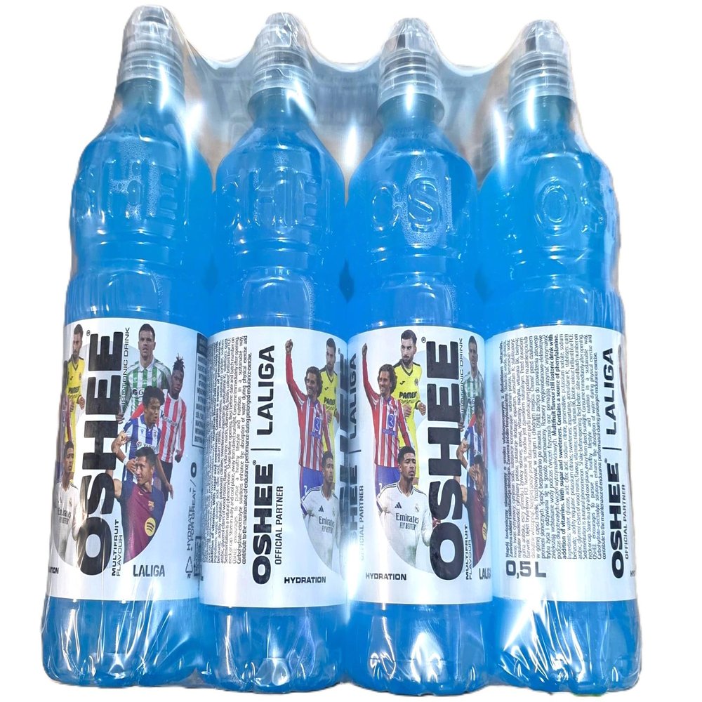 Isotonic Drink, Multifruit Flavour, 500ml, Pack of 12, Liquid, Plastic Bottle Electrolyte & Hydration Drink for Sports & Recovery, Replenishes Minerals & Supports Performance