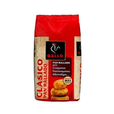 Breadcrumbs Gallo 500g Vegetal Bread Crumbs for Cooking & Coating | Crispy Texture for Frying and Baking Pack of 5