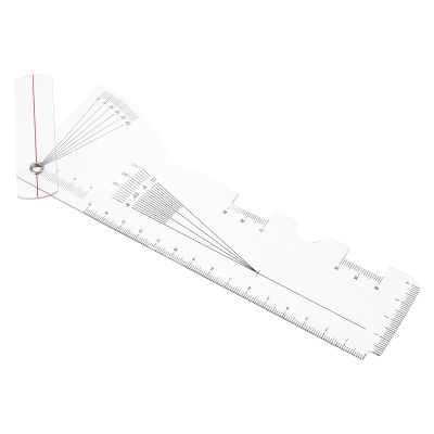 BESPORTBLE Optician Measurement Tool Pupil Distance Meter Lightweight Portable Plastic Pd Measurement Device for Home and Clinics Use Suitable for Optometrists and Beginners