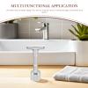 Abaodam Stand Shave Razor Organizer Alloy Stand with Antislip Base Sleek Modern Compact Design Universal Fit Bathroom Accessories view 3
