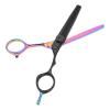 Professional Stainless Steel Beard Scissors, Haircut Scissors for Salon and Home Use, Sharp Hairdressing Scissors with Ergonomic Handle for Precise Trimming and Styling (Thinning Scissor) view 4