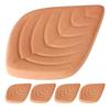 MAGICLULU 5pcs Brown Sugar Saver Reusable Moisture Keeper Sugar Terracotta Leaf Design Compact Absorbs Moisture for Food Storage and Daily Use view 1
