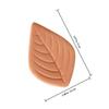 FRCOLOR 5pcs Brown Sugar Keeper Terracotta Sugar Saver Disk Leaf Design Reusable Moisture Absorber for Kitchen Use and Cooking view 2