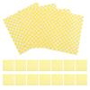 GANAZONO 50 Sheets Food Wrap Paper Sandwich Cake Wrappers 8.5 X 11 Inch Paper Non-Stick Greaseproof Yellow with Snowflakes and Christmas Trees Design for Family Gatherings and Picnics view 1