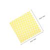 GANAZONO 50 Sheets Food Wrap Paper Sandwich Cake Wrappers 8.5 X 11 Inch Paper Non-Stick Greaseproof Yellow with Snowflakes and Christmas Trees Design for Family Gatherings and Picnics view 2