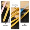 Children Reusable Acrylic Ice Cream Sticks 20pcs Golden DIY view 2