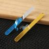 Children Reusable Acrylic Ice Cream Sticks 20pcs Golden DIY view 4