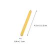 Homoyoyo 20pcs Craft Stick Ice Cream DIY Materials Acrylic Safe Practical Golden Reusable Sticks for Birthday Party Accessories view 2