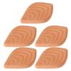 PACKOVE 5pcs Brown Sugar Keeper Moisture Keeper Sugar Saver Leaf Design Terracotta Absorbs Moisture Effective Softening for Kitchen Use view 1