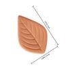 PACKOVE 5pcs Brown Sugar Keeper Moisture Keeper Sugar Saver Leaf Design Terracotta Absorbs Moisture Effective Softening for Kitchen Use view 2