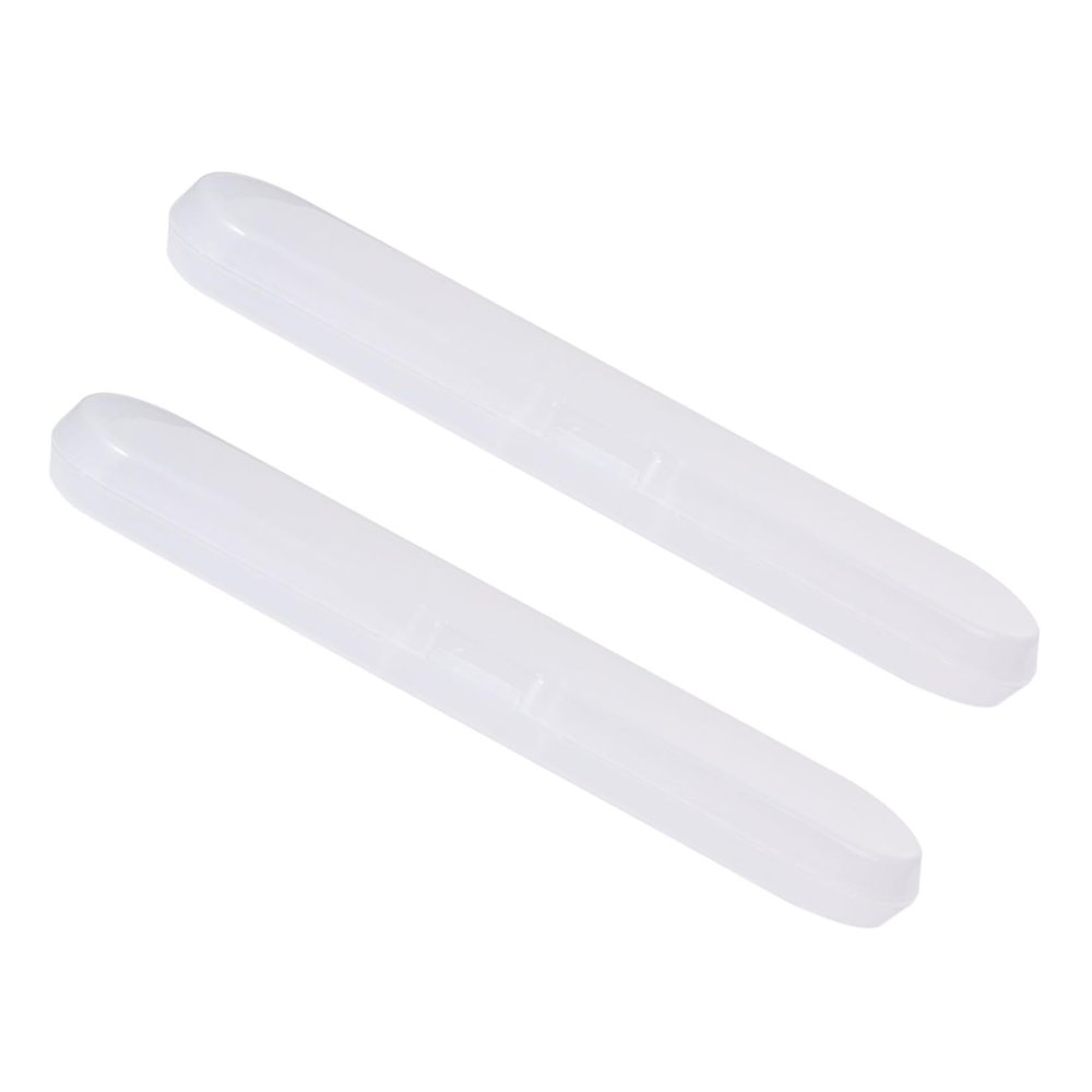 SHERCHPRY 2pcs Digital Thermometer Storage Box Short Thermometer Case Lightweight Plastic Material Travel Case Plastic Home Use