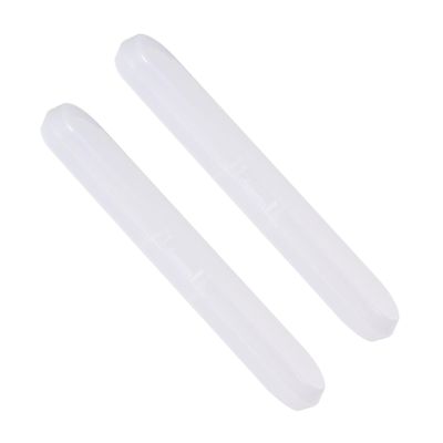 TOKIDNY Thermometer Storage Plastic Case for Digital 2pcs Carrying Thermometers, Lightweight Box with Protective Holder, Small Tool Box for Organizing and Temperature Measurement Devices