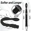 Sadodo 24cm Silicone Shower Cleanser Set+145cm Durable Stainless Steel Hose view 2