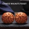 2026 New Wenwan Walnuts, Chinese Walnuts Fidget, Hand Training Massage Stress Relief Balls for Relaxation and Room Decorations, Travel and Meditation view 2