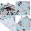 Cabilock Japanese Style Bento Box Wrapping Cloth Packing Cloth 50x50cm Premium Cotton Skin Friendly Supple Material for Attending A Party Or Going to Work view 3