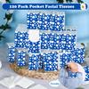 120 Pack Pocket Tissues Travel Size, 3-Ply Facial Tissue Packs, 1200 Sheets Unscented Small Mini Individual Portable Tissues with Embossed Design for Purse, Travel, Party, Holiday view 2