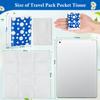 120 Pack Pocket Tissues Travel Size, 3-Ply Facial Tissue Packs, 1200 Sheets Unscented Small Mini Individual Portable Tissues with Embossed Design for Purse, Travel, Party, Holiday view 3