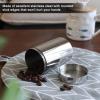 Taidda Stainless Steel Tea Tin Thickened Durable Sealing Can for Tea Storage, Home Kitchen Camping 14oz view 2