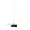 Vaguelly Broom and Dustpan Set 3-in-1 Foldable Dustpan Sturdy Plastic Construction Assorted Colour Multi-functional Cleaning Tool for Outdoor and Office view 2