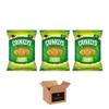 Jacobs Cracker Crisps & Savoury Snack Crunchy Flavoured Variety Sour Cream & Chive, Salt & Balsamic, Cheese & Onion, Salt & Vinegar, Baked Party Snacks Bag (Crinklys Cheese & Onion 150g x Pack3) view 1