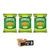 Jacobs Cracker Crisps & Savoury Snack Crunchy Flavoured Variety Sour Cream & Chive, Salt & Balsamic, Cheese & Onion, Salt & Vinegar, Baked Party Snacks Bag (Crinklys Cheese & Onion 150g x Pack3) view 2