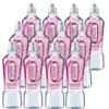 Variety Fruit Flavour Water Bottle PMP 500ml Refreshing Flavoured Hydration, Convenient Portable Bottle - bot (12 x Bottle, Cherry) view 1