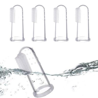 Kids Finger Toothbrush - Silicone Finger Toothbrush, Gum Brushes | Cleaning Toothbrushes Made Of Silicone