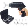 Chiropractic Massager, Electric Adjusting Tool with 8 Interchangeable Heads, 6 Level Intensity for Massage and Acupuncture Point Relief view 2