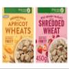 Shredded Wheat Apricot Wheats and Red Berry Wheats Breakfast Cereal, High in Fibre, Vegan, 450g, Pack of 2 view 1