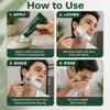 Men Classic Shave Cream with Palm Extract, Smooth Shaving Cream for Daily Use, 100ml Tubes, Pack of 6 view 3