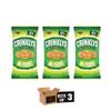 Jacobs Crackers, Crinklys, Twiglets, Mini Cheddars Crisps & Savoury Snack Crunchy Cheese & Onion, Salt & Vinegar, Prawn Cocktail & more Baked - (Cheese & Onion 6x23g-Pack 3) view 2