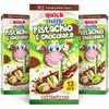 Quick Milk Magic Sipper Straws Chocolate & Pistachio Flavour 39 Flavoured Milk Straws (3 x 13 Pack) Drinking Straws for Kids, Turn Milk into Chocolate Milkshake Drink view 1
