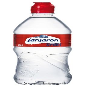 Lanjarn Sport Natural Mineral Water, Plastic Bottle, 75cl, Caffeine Free, Liquid Form, pack 15