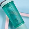 Ausla Sports Water Bottle, Plastic Transparent Portable Frosted Shaker Cup with Blender 600ml, for Protein Powder Coffee Powder, Lightweight PP Material No Odor (600ml) view 3