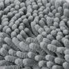 JVL Chenille Mop Replacement Cleaning Pad Machine Washable Microfibre Refill Grey (Pack of 5) view 3