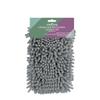 JVL Chenille Mop Replacement Cleaning Pad Machine Washable Microfibre Refill Grey (Pack of 5) view 4