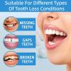 20ml Dental Glue & Moldable False Teeth,Temporary Tooth Repair Kit,Filling Kit for Missing Broken Teeth,Fixing Missing Gaps,Strong Adhesion,Easy to Operate,Convenient,Included a Pair of Tweezers view 3