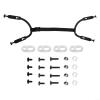 Chin Strap Kit with Soft Rubber Ear Straps for Ice Hockey Helmets Providing a Comfort Focused Experience view 1