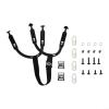 Chin Strap Kit with Soft Rubber Ear Straps for Ice Hockey Helmets Providing a Comfort Focused Experience view 2