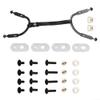 Chin Strap Kit with Soft Rubber Ear Straps for Ice Hockey Helmets Providing a Comfort Focused Experience view 3