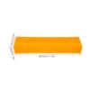 POPETPOP 2pcs Nursing Bed Table Accessory Plastic Buckle for Nursing Tray Hygienic Surface Universal Compatibility Orange Plastic Clip for Hospital Environments Elderly Users Patients view 2