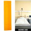 POPETPOP 2pcs Nursing Bed Table Accessory Plastic Buckle for Nursing Tray Hygienic Surface Universal Compatibility Orange Plastic Clip for Hospital Environments Elderly Users Patients view 3
