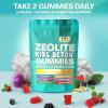 Detox Gummies, for immune function and overall health, vegan view 2