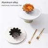 Obotsnoi 4Pcs Eggs Tart Molds Tiny Pie Tartlets Dessert Aluminium Small Pans Small Cupcake Bakings Cups Eggs Food Grade Aluminum Kitchen Dessert Tool view 3
